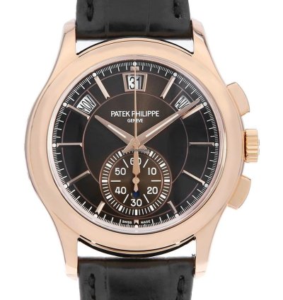 Patek Philippe Annual Calendar Chronograph 5905r-001 Used Mens Leather Strap Not Included Buckle Included