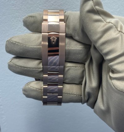 Rolex Sky-dweller Rose Gold Fluted Blue Oyster New 2024