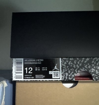 Jordan 3 Black Cat