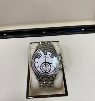 Patek Philippe Annual Calendar Chronograph 5960 1a-001 White Annual Calendar Chronograph