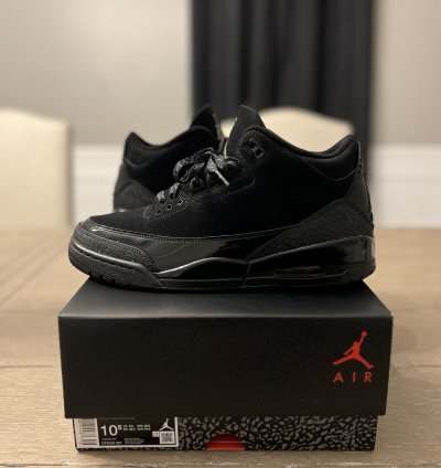 Jordan 3 Retro Black Cat 2025