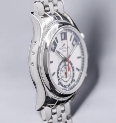 Patek Philippe Annual Calendar Chronograph 5960 Chronograph Ss Silver Dial