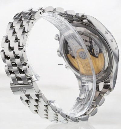Patek Philippe Annual Calendar Chronograph 5960 Chronograph Ss Silver Dial