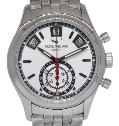 Patek Philippe Annual Calendar Chronograph 5960 Steel Annual Calendar Chronograph Watch Travel Box 5960 1a