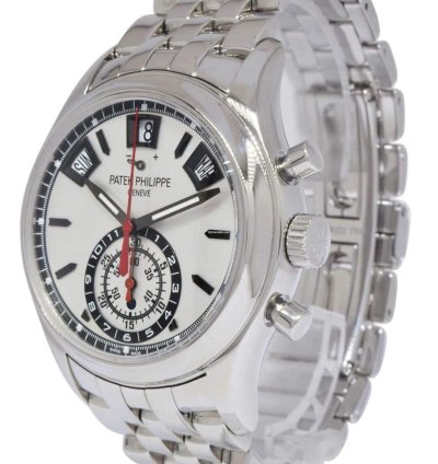 Patek Philippe Annual Calendar Chronograph 5960 Steel Annual Calendar Chronograph Watch Travel Box 5960 1a