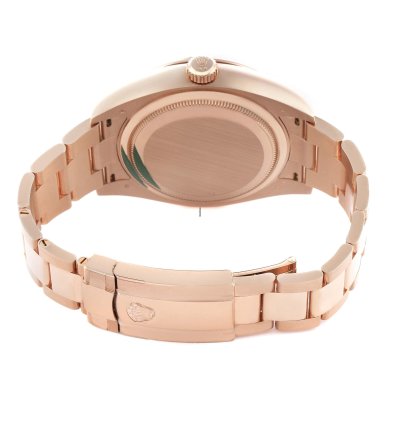 Rolex Sky-dweller Rose Gold Slate Dial Mens Watch 326935 Unworn