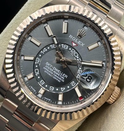 Rolex Sky-dweller Rose Gold Unworn