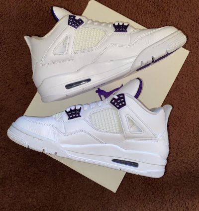 Jordan 4 Metallic Purple