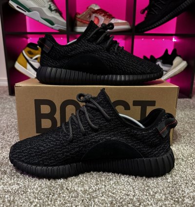 Yeezy 350 Pirate Black