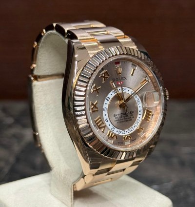 Rolex Sky-dweller Rose Sundust 2018 Fullset Ref 326935