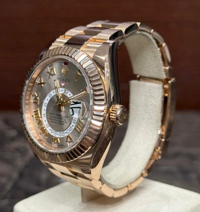 Rolex Sky-dweller Rose Sundust 2018 Fullset Ref 326935