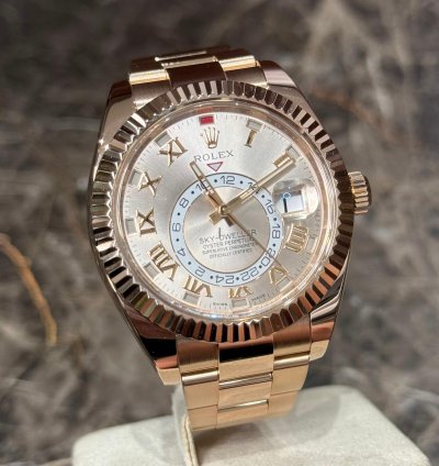 Rolex Sky-dweller Rose Sundust 2018 Fullset Ref 326935