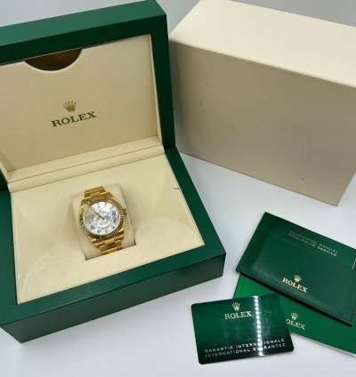 Rolex Sky-dweller Silver Roman 2021
