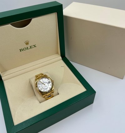 Rolex Sky-dweller Silver Roman 2021