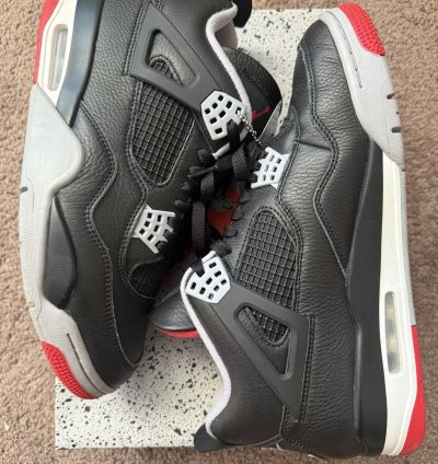 Jordan 4 Retro bred Reimagined