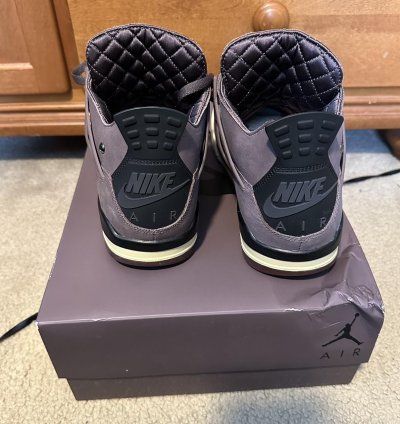 Jordan 4 Retro Ma Man Ere Shoes Violet Ore Size 11 5