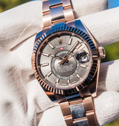 Rolex Sky-dweller Slate Dial - Oyster Bracelet