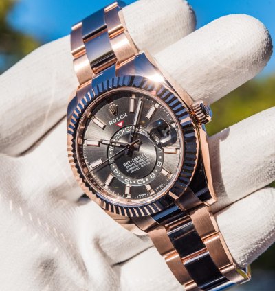Rolex Sky-dweller Slate Dial - Oyster Bracelet