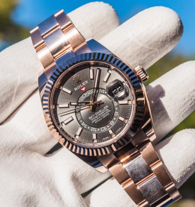 Rolex Sky-dweller Slate Dial - Oyster Bracelet