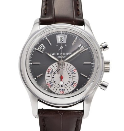 Patek Philippe Annual Calendar Chronograph 5960p-001 Automatic Platinum Good