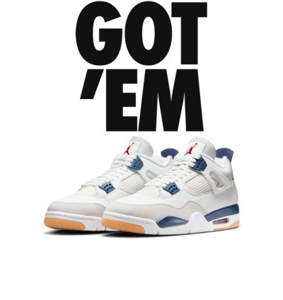 Jordan 4 Retro Sb Navy 7 5