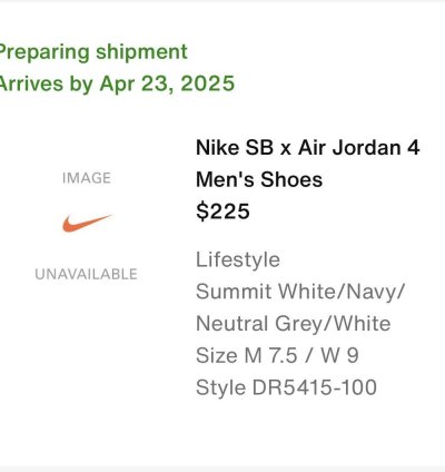 Jordan 4 Retro Sb Navy 7 5