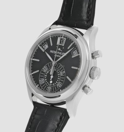 Patek Philippe Annual Calendar Chronograph 5960p-016 Chronograph Black Dial