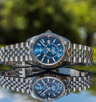Rolex Sky-dweller Unworn 2023 Sky-dweller 336934 Blue Dial On Jubilee
