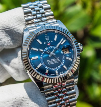 Rolex Sky-dweller Unworn 2023 Sky-dweller 336934 Blue Dial On Jubilee