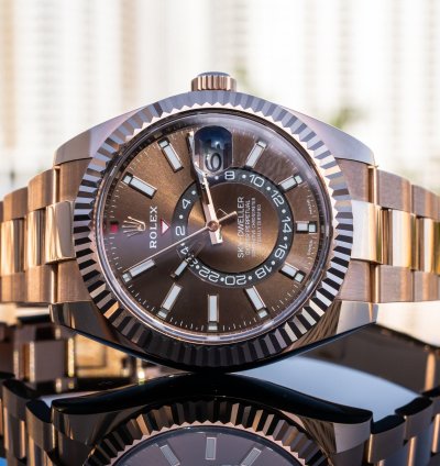 Rolex Sky-dweller Unworn 2023 Sky-dweller 42mm 326935 Chocolate Dial