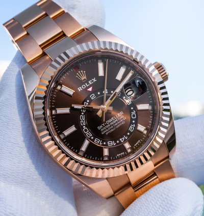 Rolex Sky-dweller Unworn 2023 Sky-dweller 42mm 326935 Chocolate Dial