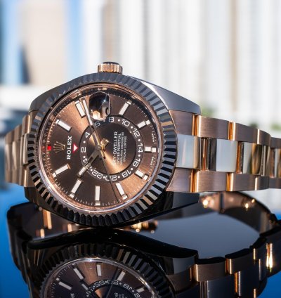 Rolex Sky-dweller Unworn 2023 Sky-dweller 42mm 326935 Chocolate Dial