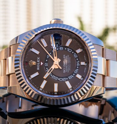 Rolex Sky-dweller Unworn 2023 Sky-dweller 42mm 326935 Chocolate Dial
