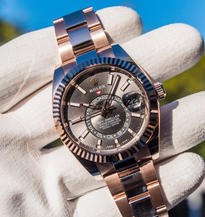 Rolex Sky-dweller Unworn 2023 Sky-dweller 42mm 326935 Rhodium Dial