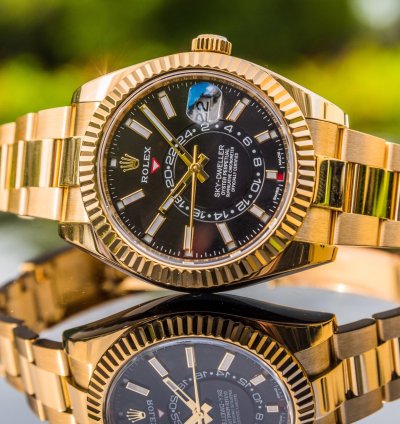 Rolex Sky-dweller Unworn 2023 Sky-dweller 42mm 326938 Black Dial