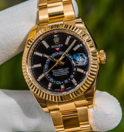 Rolex Sky-dweller Unworn 2023 Sky-dweller 42mm 326938 Black Dial