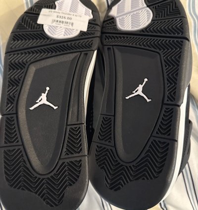 Jordan 4 Retro White Thunder