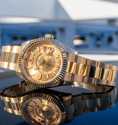 Rolex Sky-dweller Unworn 2024 Sky-dweller 42mm 336938 Champagne Dial