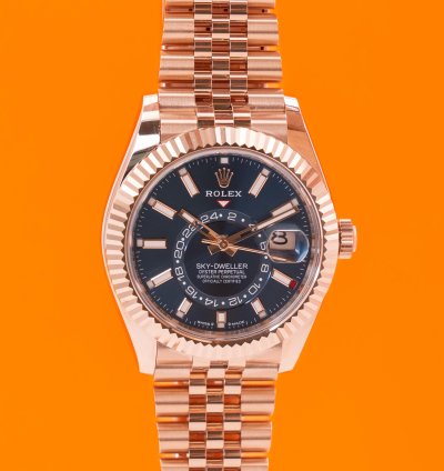 Rolex Sky-dweller Unworn Rolex Sky-dweller 42mm 336935-0005 Rose Gold Blue Dial 2025
