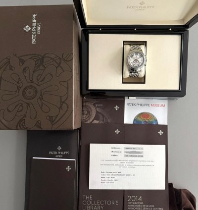 Patek Philippe Annual Calendar Chronograph Austrian Papers - Perfect Condition
