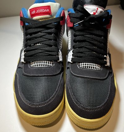 Jordan 4 Union Black Noir