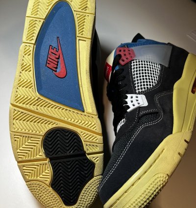 Jordan 4 Union Black Noir