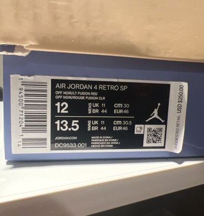 Jordan 4 Union Black Noir