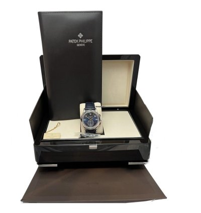 Patek Philippe Annual Calendar Chronograph Blue Dial