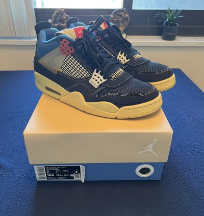 Jordan 4 Union La - Off Noir