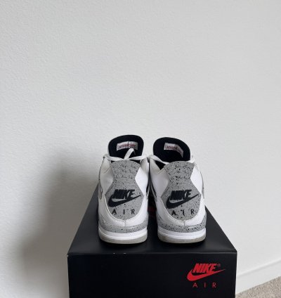 Jordan 4 White Cement