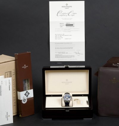 Patek Philippe Annual Calendar Chronograph Chrono Flyback Annual Calendar 5960p Full Set 2014