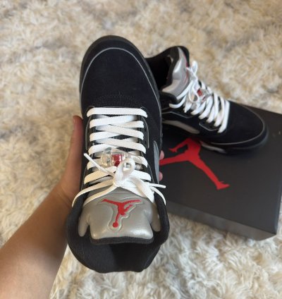Jordan 5 Black Metallic Reimagined