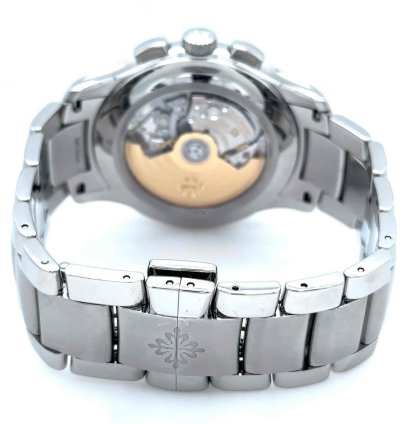Patek Philippe Annual Calendar Chronograph Complications 42mm Automatic Green Dial Men Watch 5905 1a-001