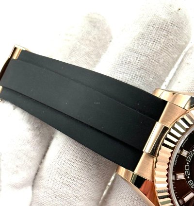 Rolex Sky-dweller Unworn Sky-dweller 42mm Chocolate Dial Rose Gold Oysterflex 336235 Box Papers 2024